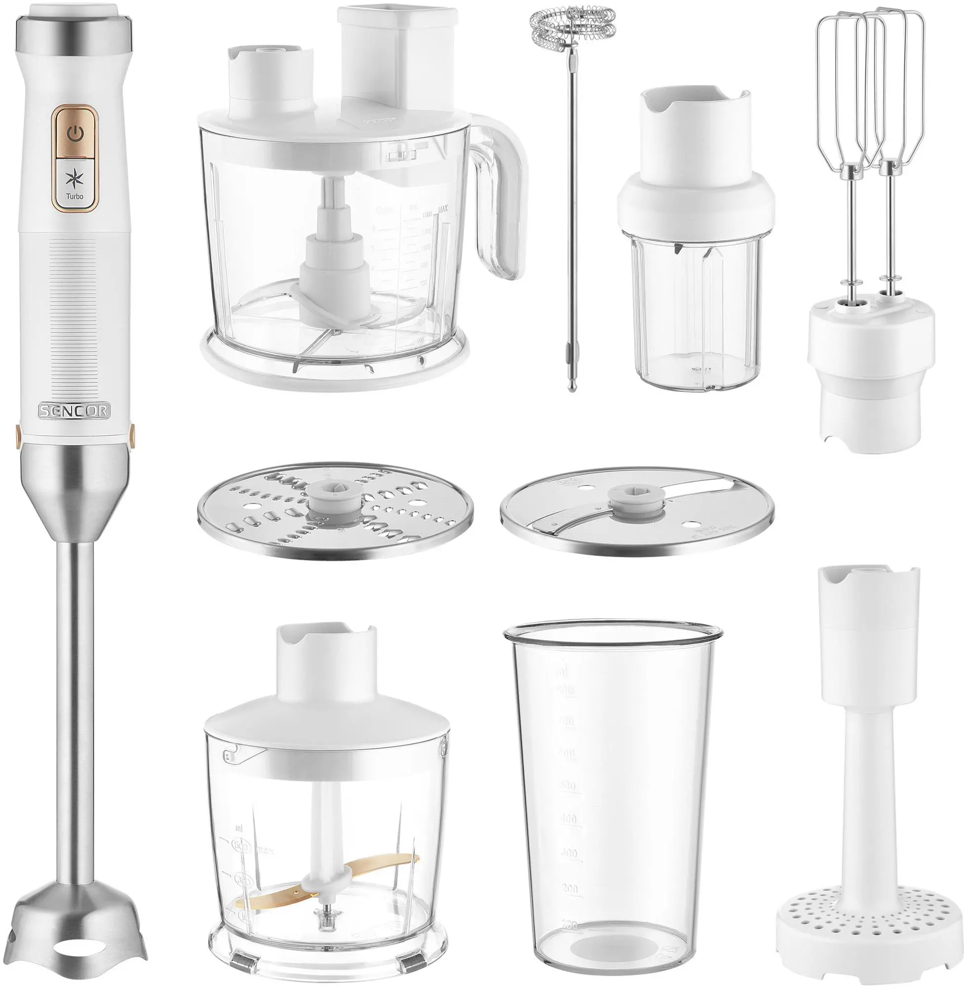 Blender Sencor SHB 6551WH 1500W Malakser Rozdrabniacz Młynek