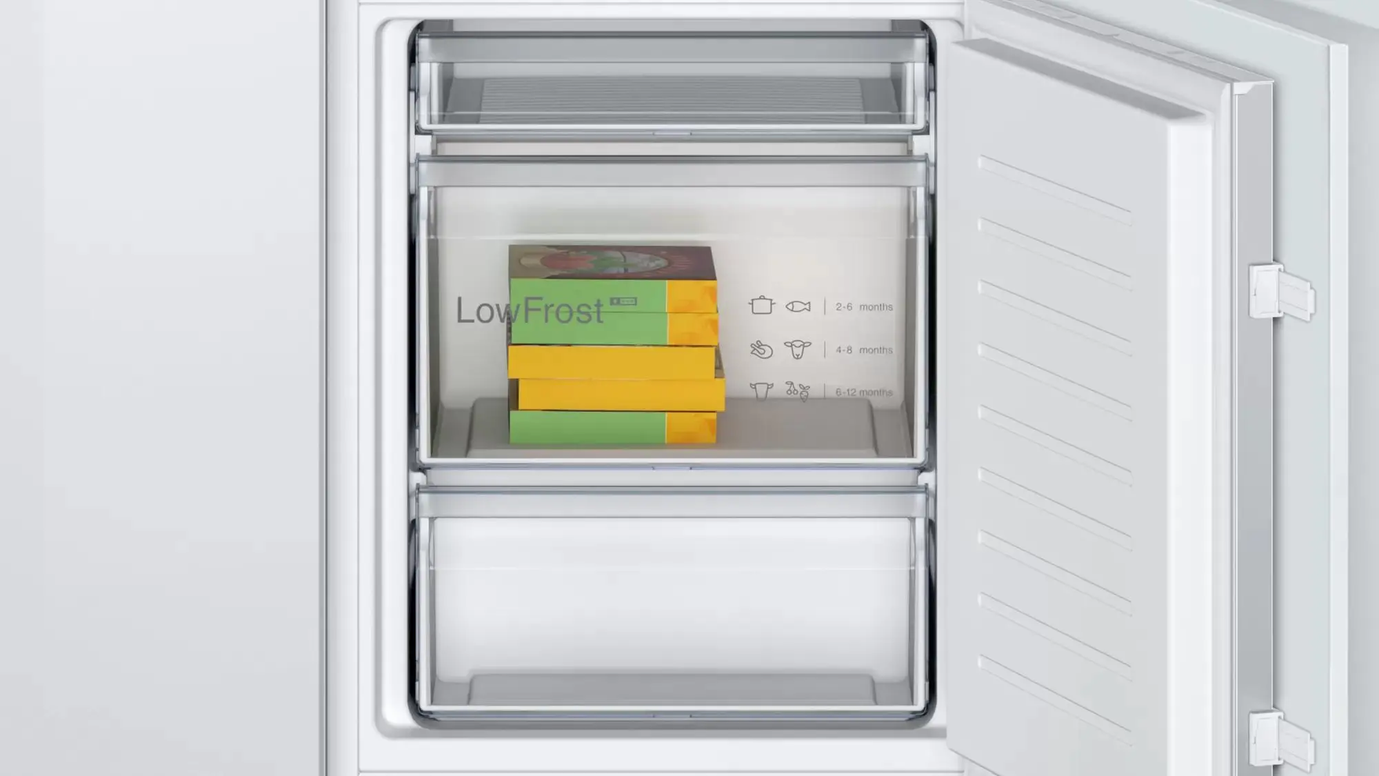 Lodówka Bosch KIV865SE0 177,2cm