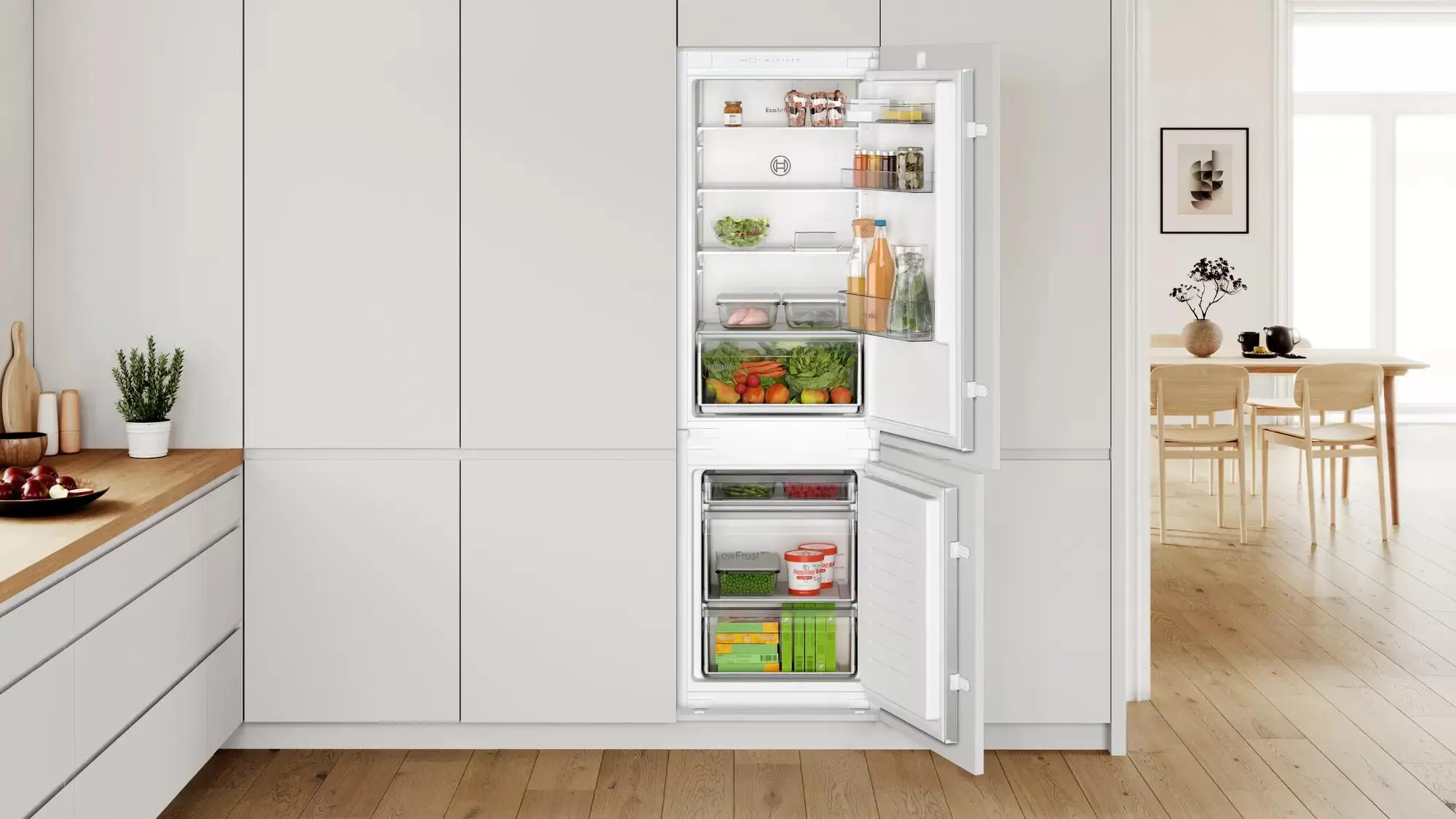 Lodówka Bosch KIV865SE0 177,2cm