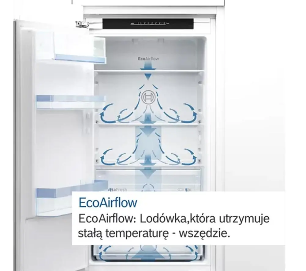 Lodówka Bosch KIV865SE0 177,2cm