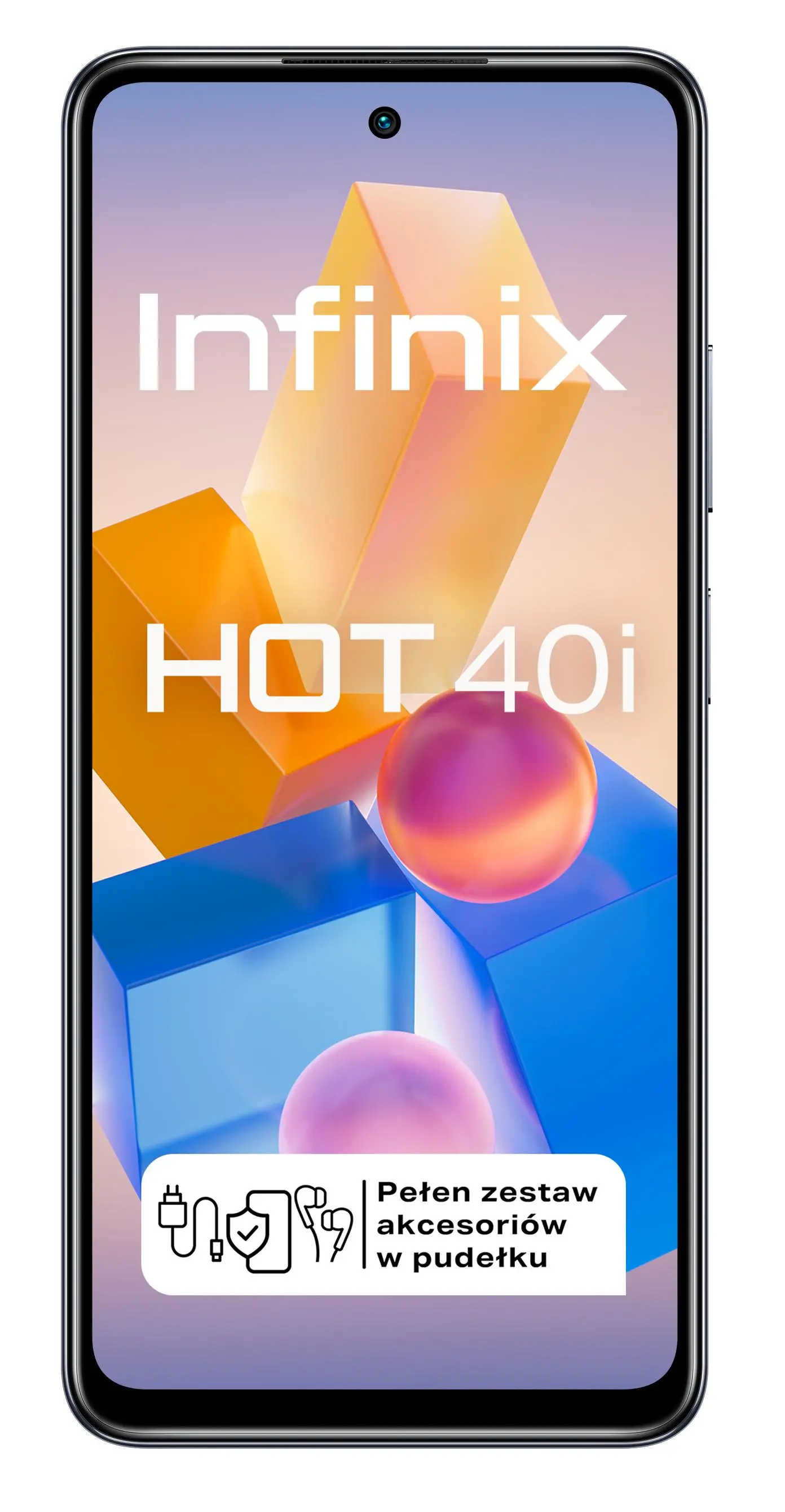 Smartfon Infinix Hot 40i 8/256GB 6,56" 90Hz 50Mpix Czarny