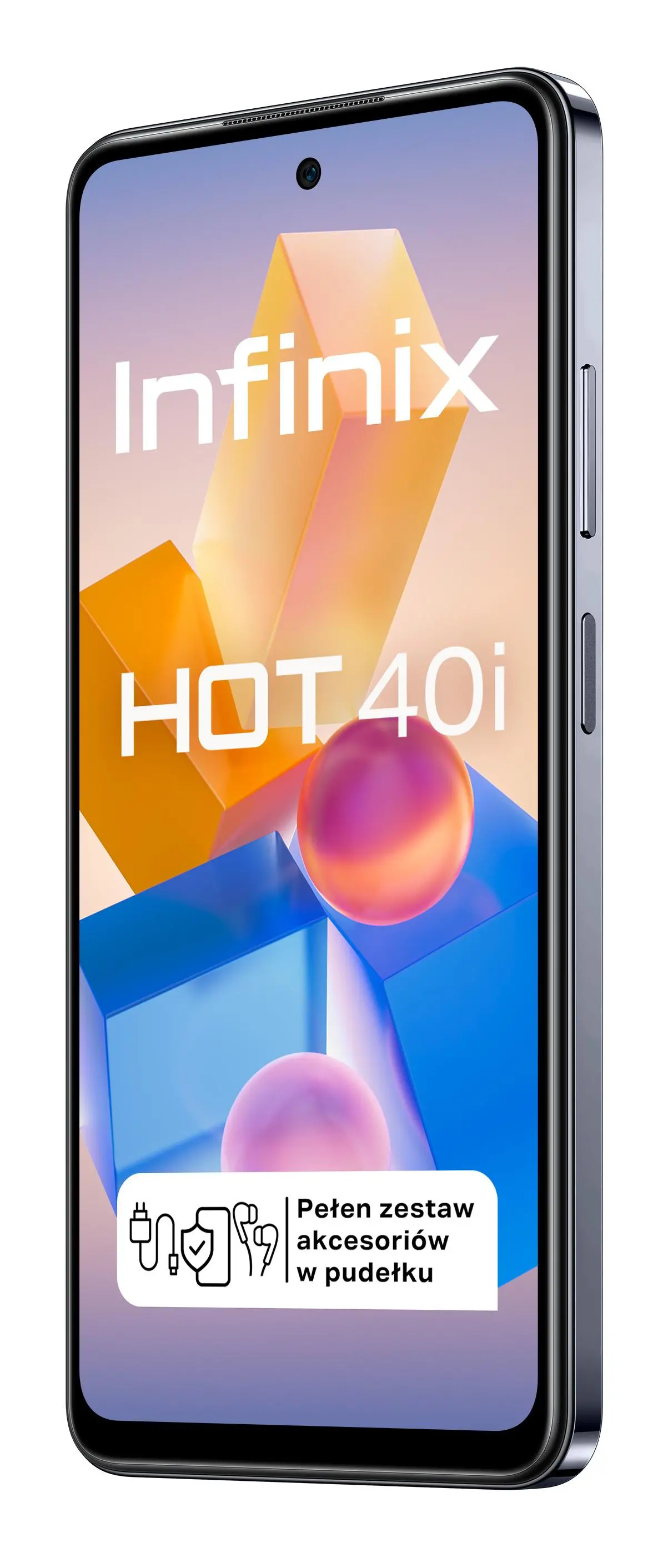 Smartfon Infinix Hot 40i 8/256GB 6,56" 90Hz 50Mpix Czarny