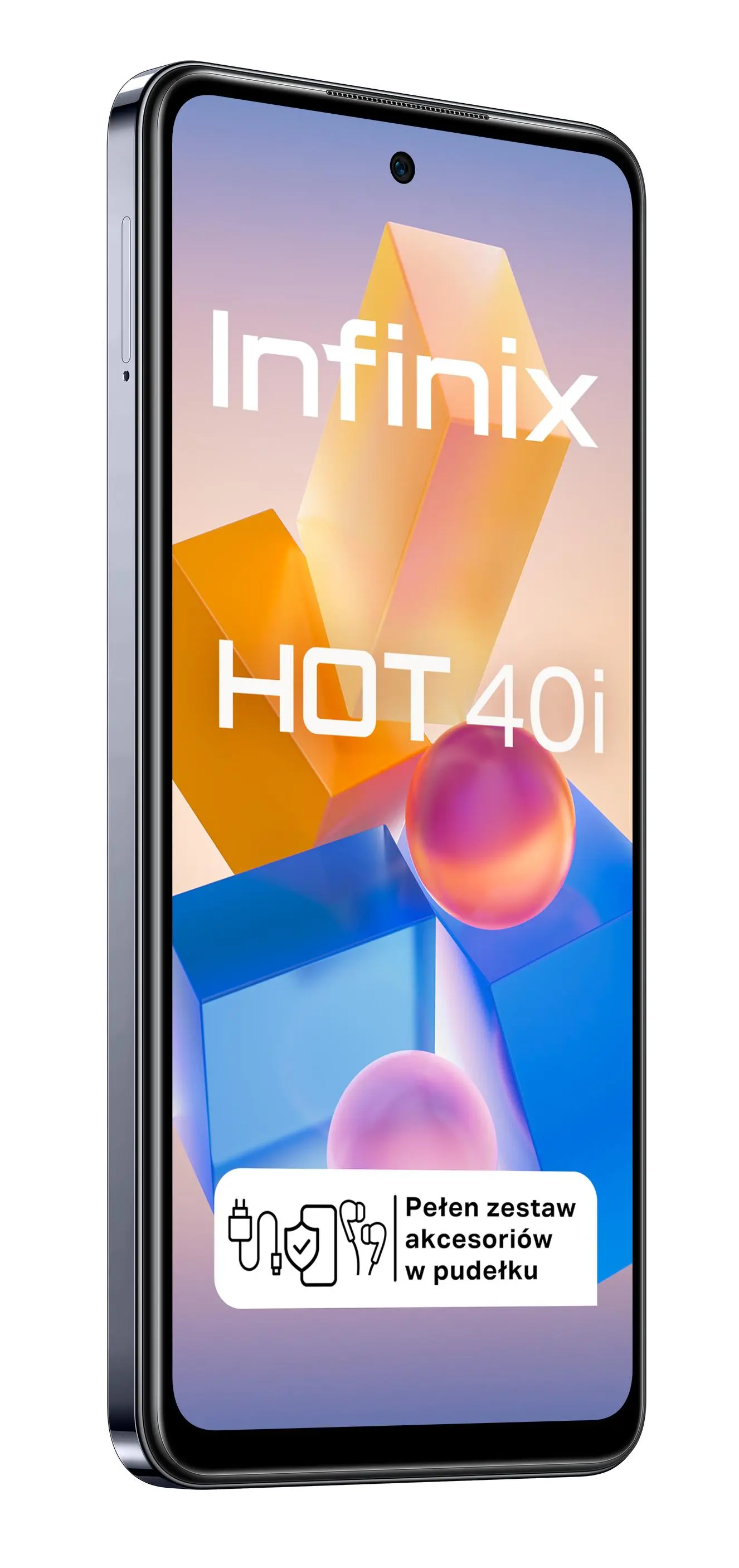 Smartfon Infinix Hot 40i 8/256GB 6,56" 90Hz 50Mpix Czarny