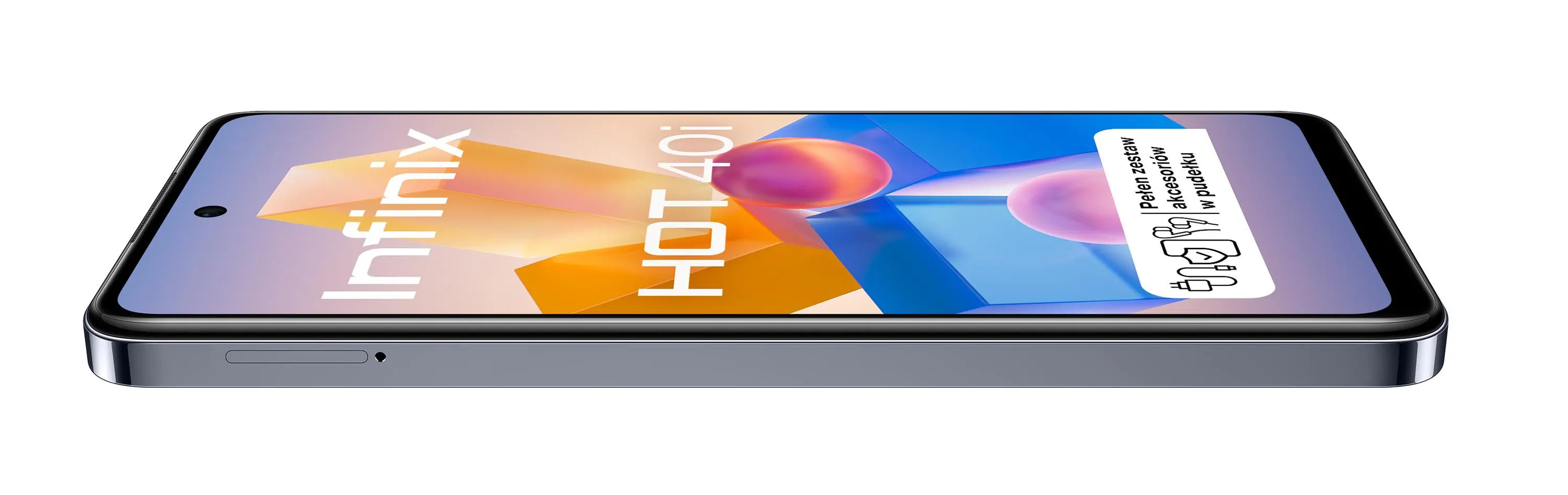 Smartfon Infinix Hot 40i 8/256GB 6,56" 90Hz 50Mpix Czarny