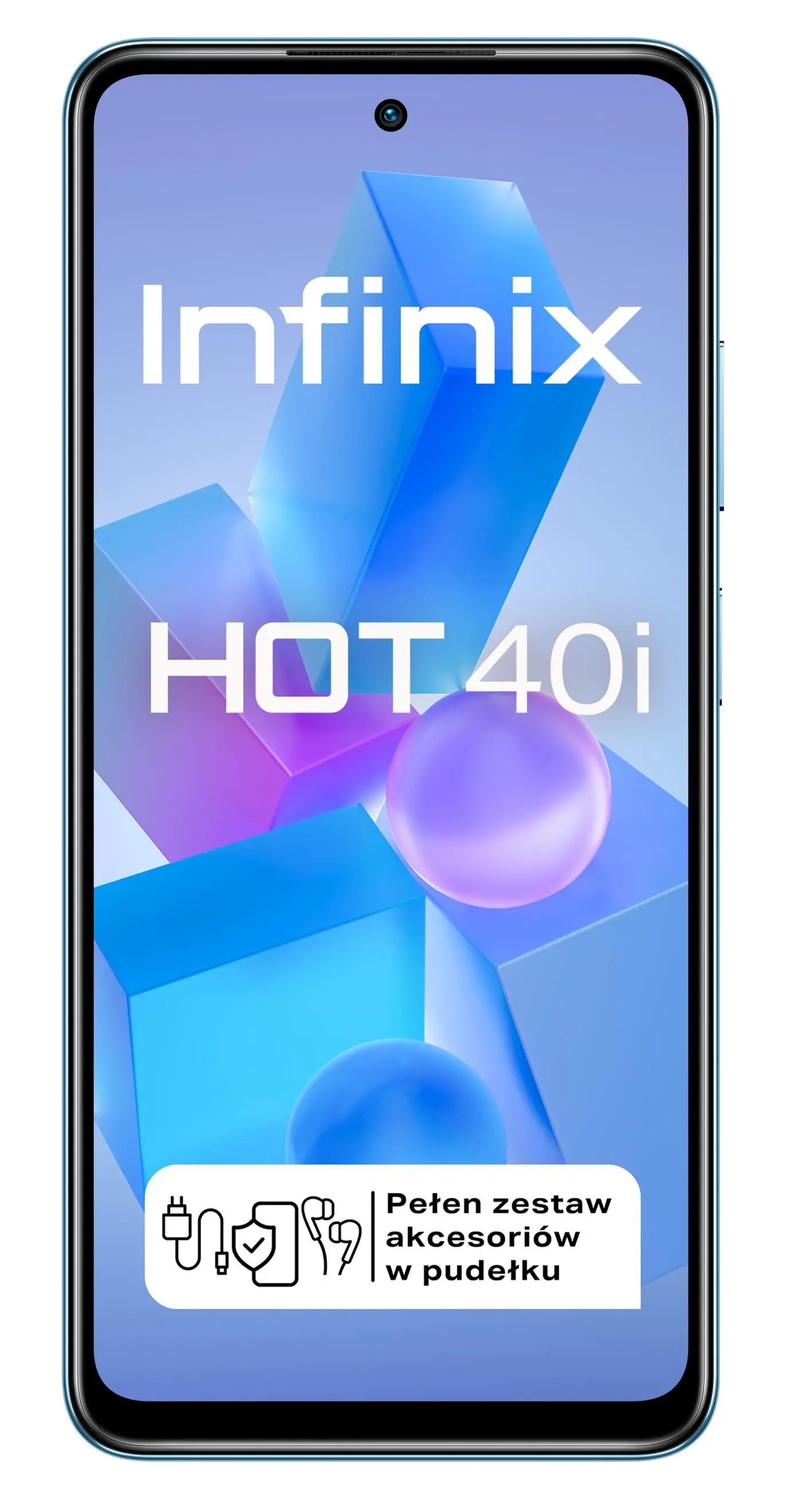 Smartfon Infinix Hot 40i 8/256GB 6,56" 90Hz 50Mpix Niebieski