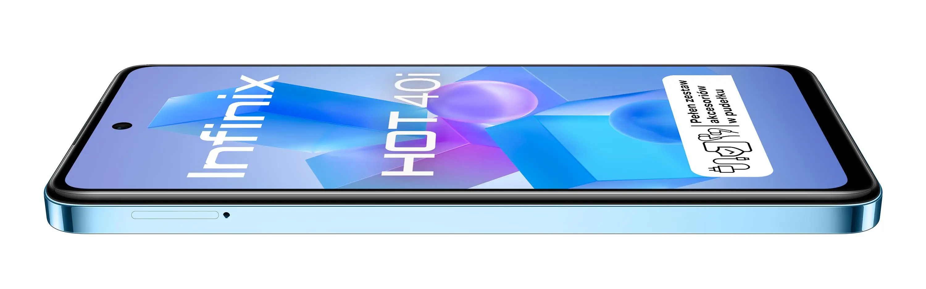 Smartfon Infinix Hot 40i 8/256GB 6,56" 90Hz 50Mpix Niebieski