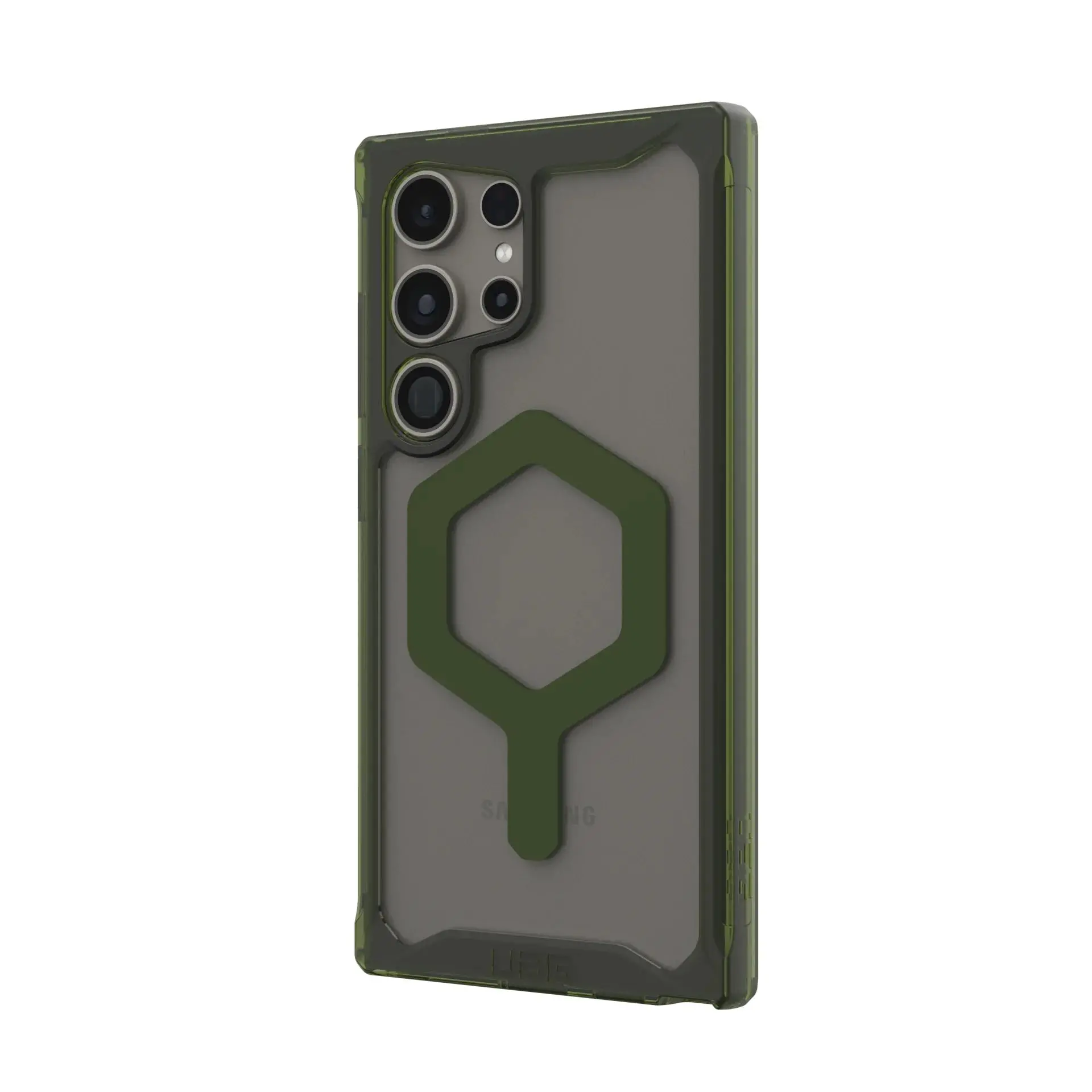 Etui UAG Plyo Pro Case do Galaxy S24 Ultra z wbudowanym modułem magnetycznym ice olive