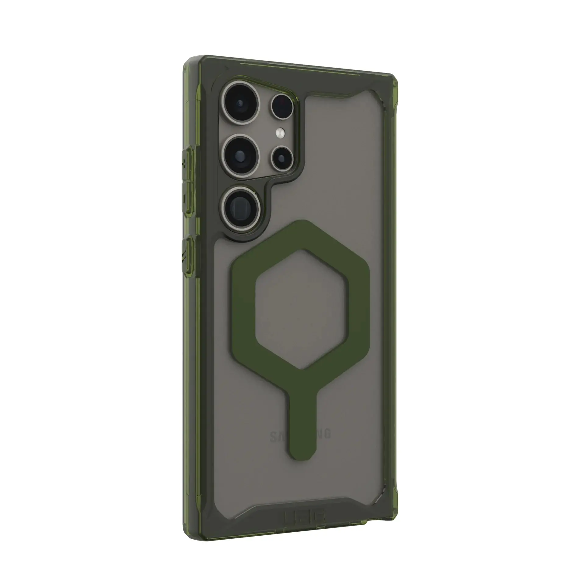 Etui UAG Plyo Pro Case do Galaxy S24 Ultra z wbudowanym modułem magnetycznym ice olive