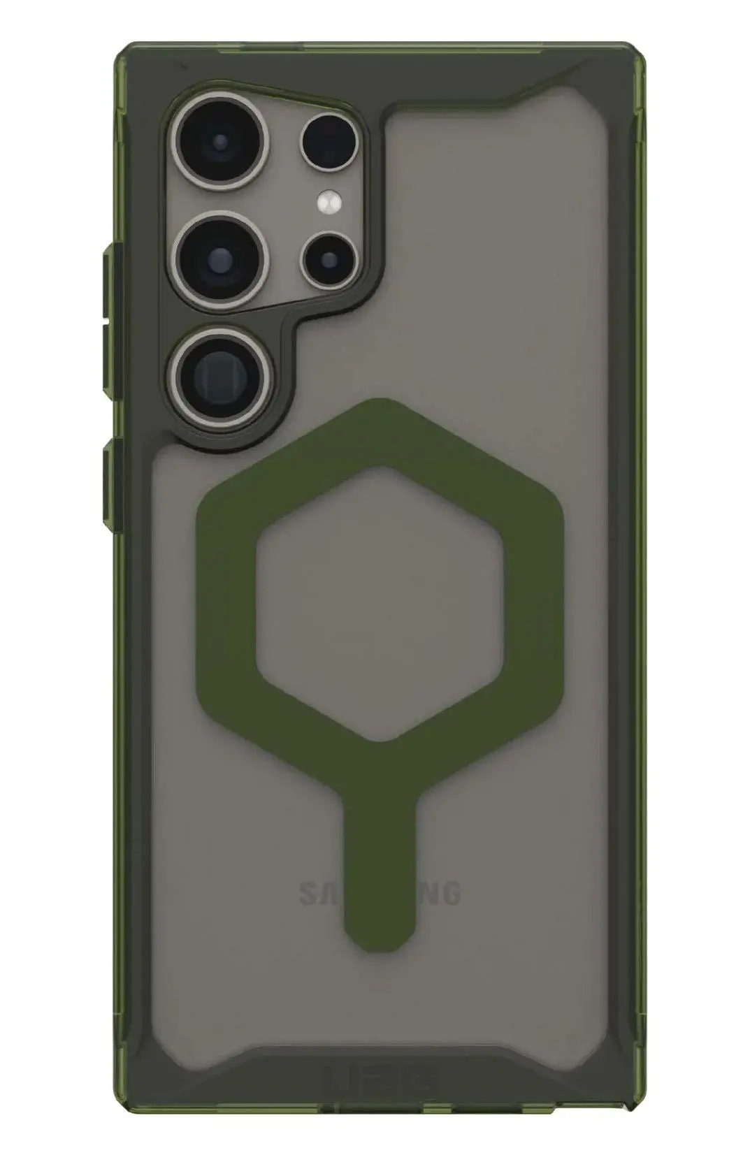 Etui UAG Plyo Pro Case do Galaxy S24 Ultra z wbudowanym modułem magnetycznym ice olive