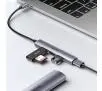 Hub USB Unitek H1208B USB-C 1xUSB-A 5 Gbps, 3xUSB-A 2.0 Szary