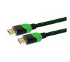 Kabel HDMI Savio GCL-06 3m Zielony