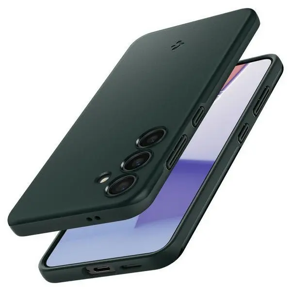 Etui Spigen Thin Fit ACS07342 do Galaxy S24 Zielony