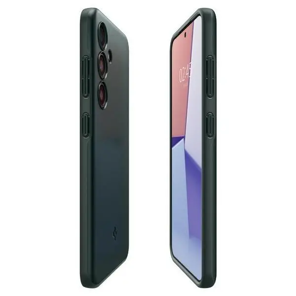 Etui Spigen Thin Fit ACS07342 do Galaxy S24 Zielony