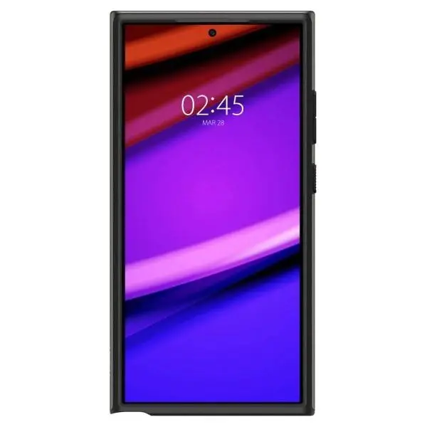 Etui Spigen Neo Hybrid ACS07305 do Galaxy S24 Ultra Czarno-srebrny