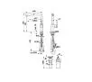 Bateria KFA Armatura Arura Duero Pure Basic Pull-Out 6623-115-22 Inox Stal szlachetna