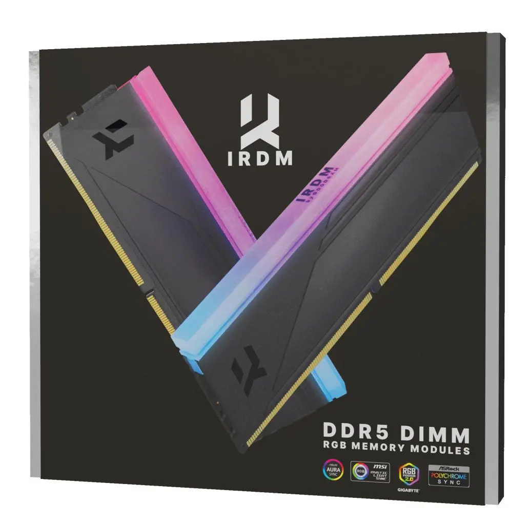 Pamięć RAM GoodRam IRDM RGB DDR5 64GB (2 x 32GB) 6000 CL30 Czarny