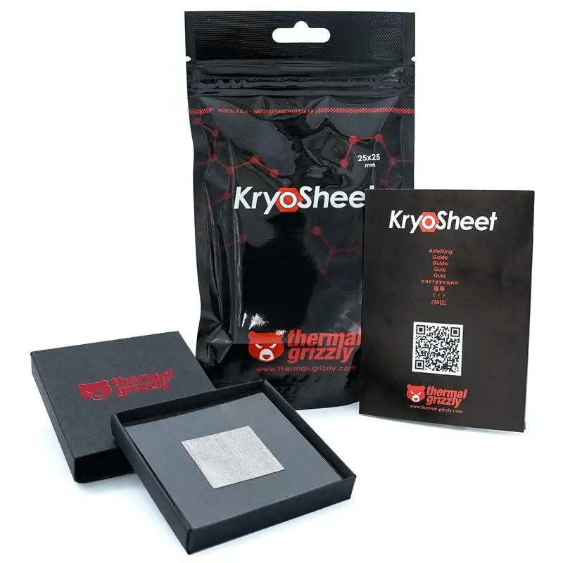 Termopad Thermal Grizzly KryoSheet 25 x 25 x 0,2 mm