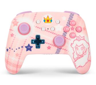 Pad PowerA Enhanced Princess Peach Plaid do Nintendo Switch Bezprzewodowy
