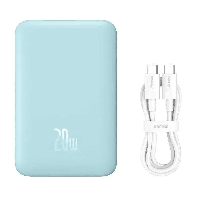 Powerbank Baseus P10059001313-00 Magnetic Mini Air 10000mAh 20W Niebieski