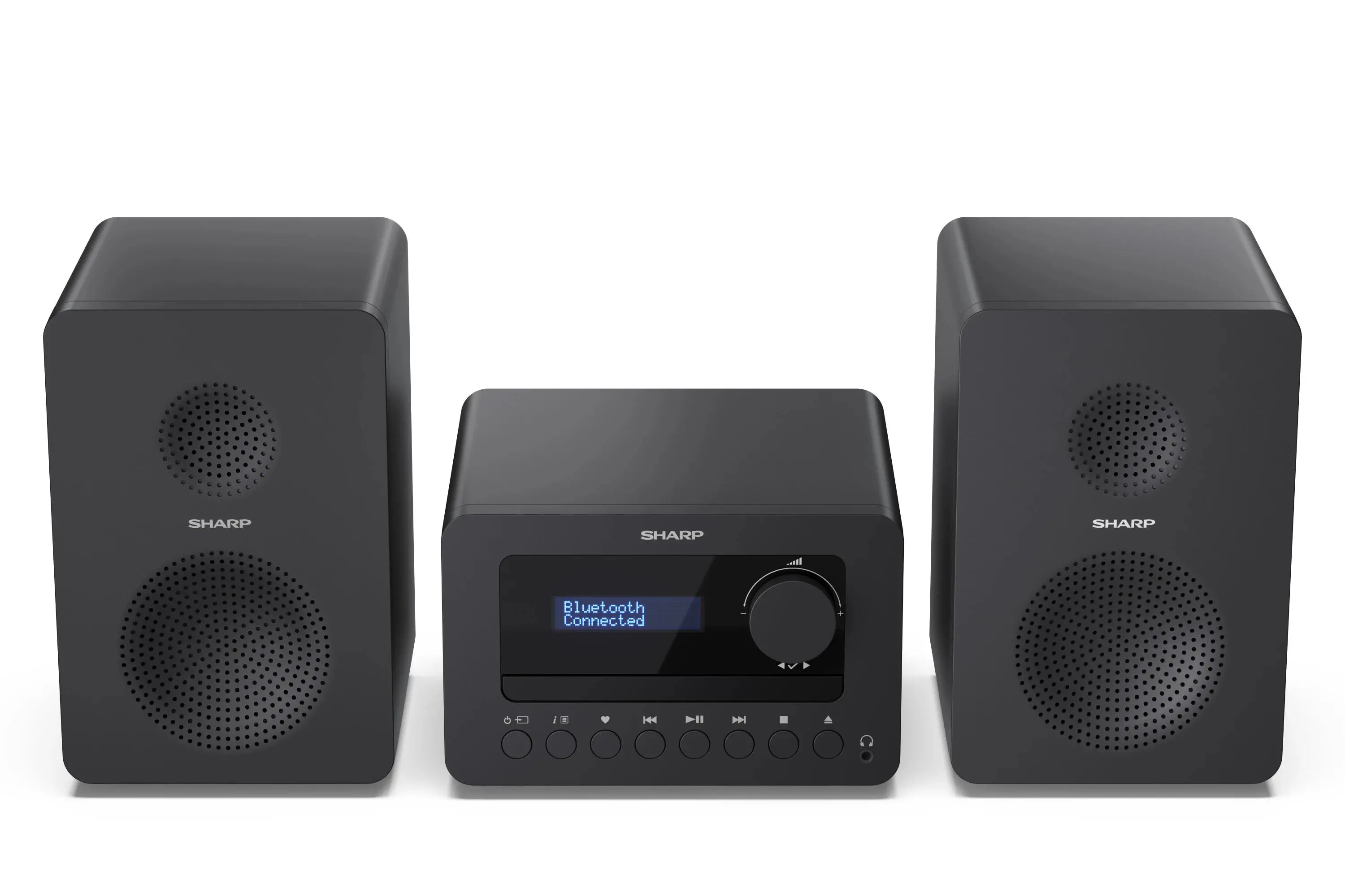 Wieża Sharp TOKYO XL-B514 20W Bluetooth Radio FM Czarny