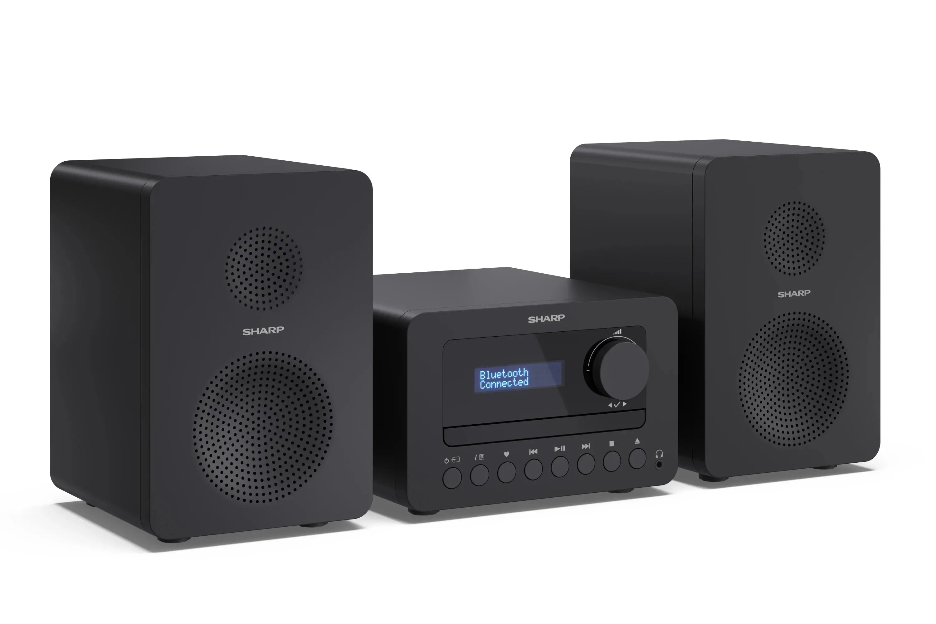 Wieża Sharp TOKYO XL-B514 20W Bluetooth Radio FM Czarny