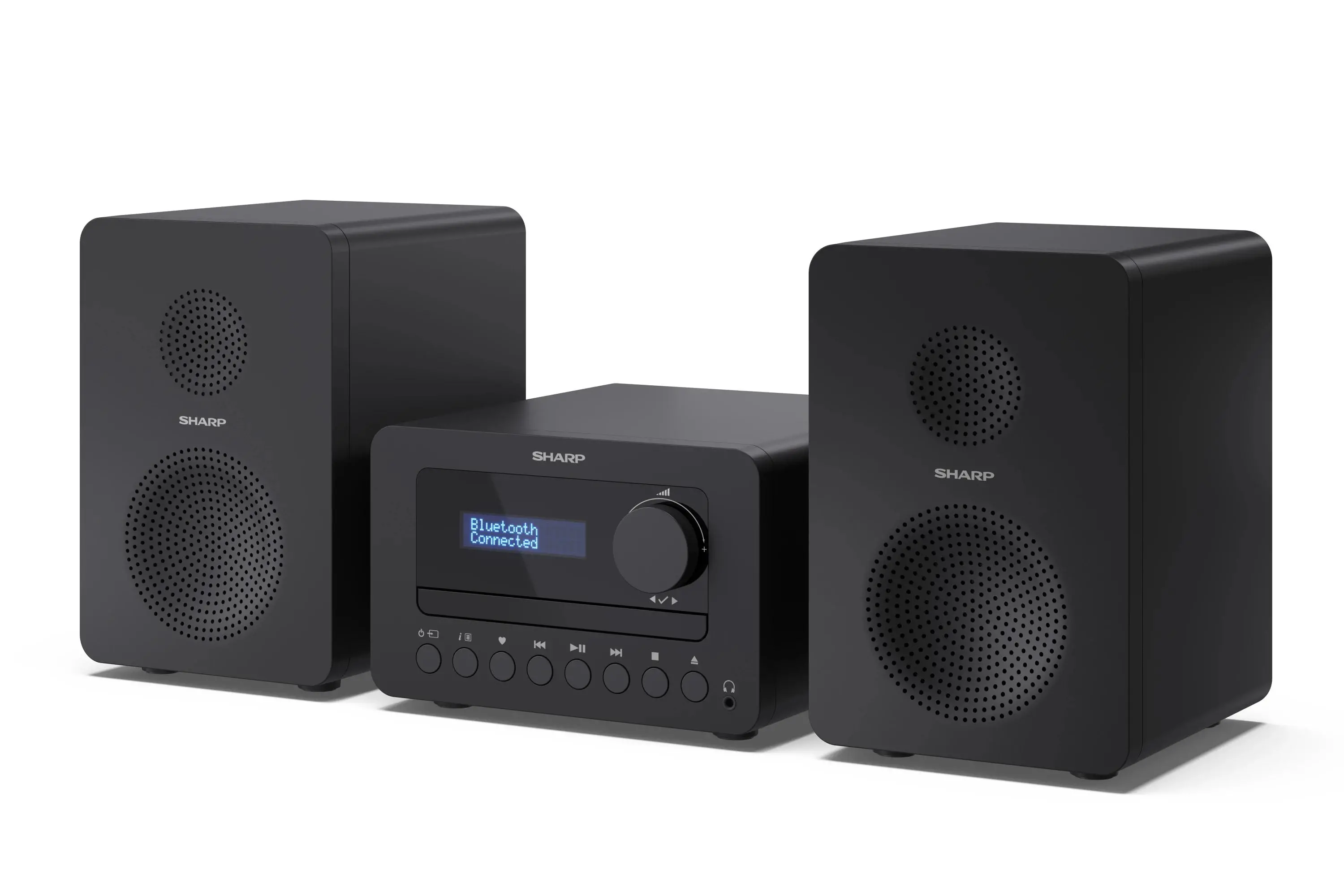 Wieża Sharp TOKYO XL-B514 20W Bluetooth Radio FM Czarny