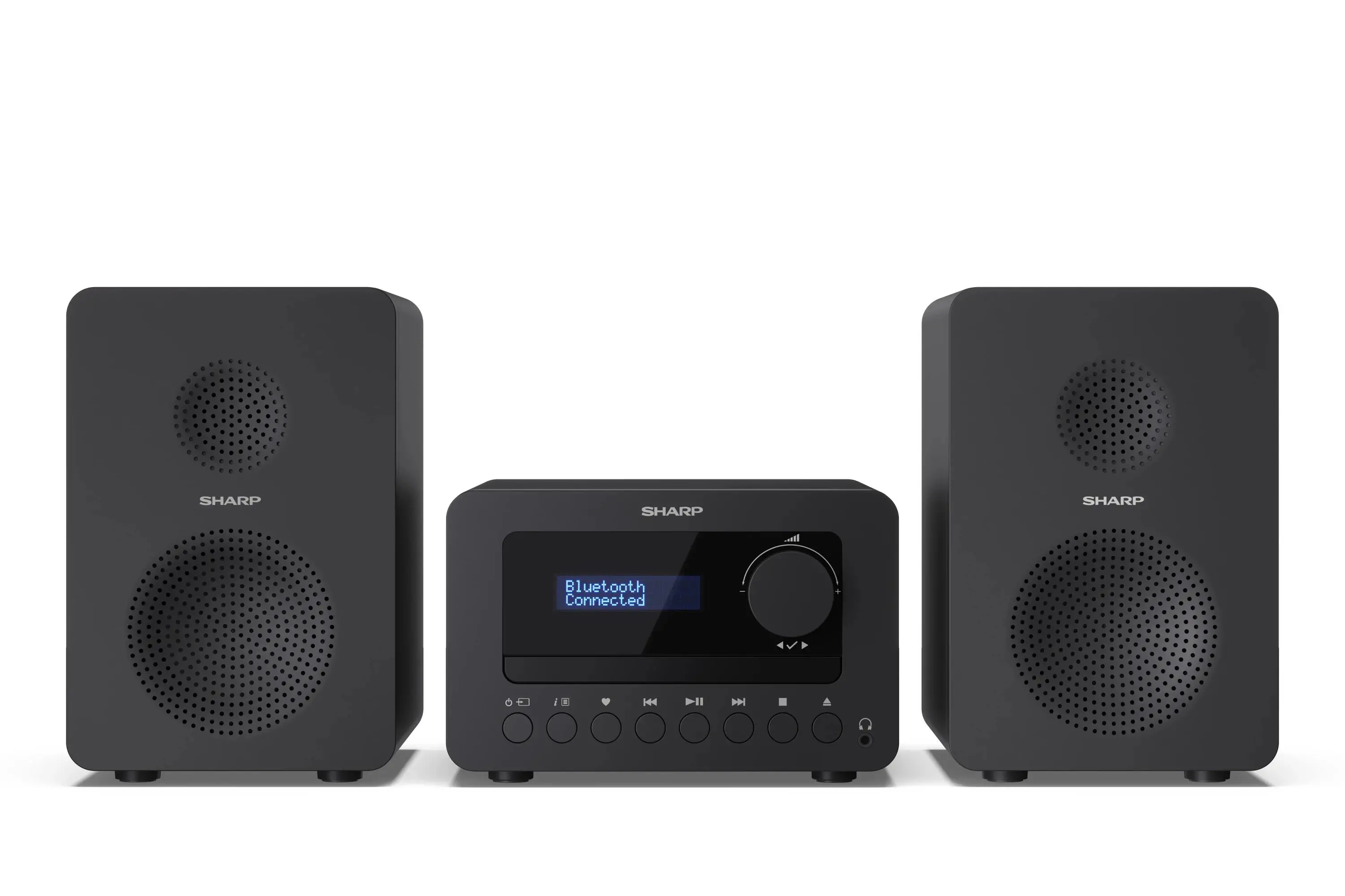 Wieża Sharp TOKYO XL-B514 20W Bluetooth Radio FM Czarny