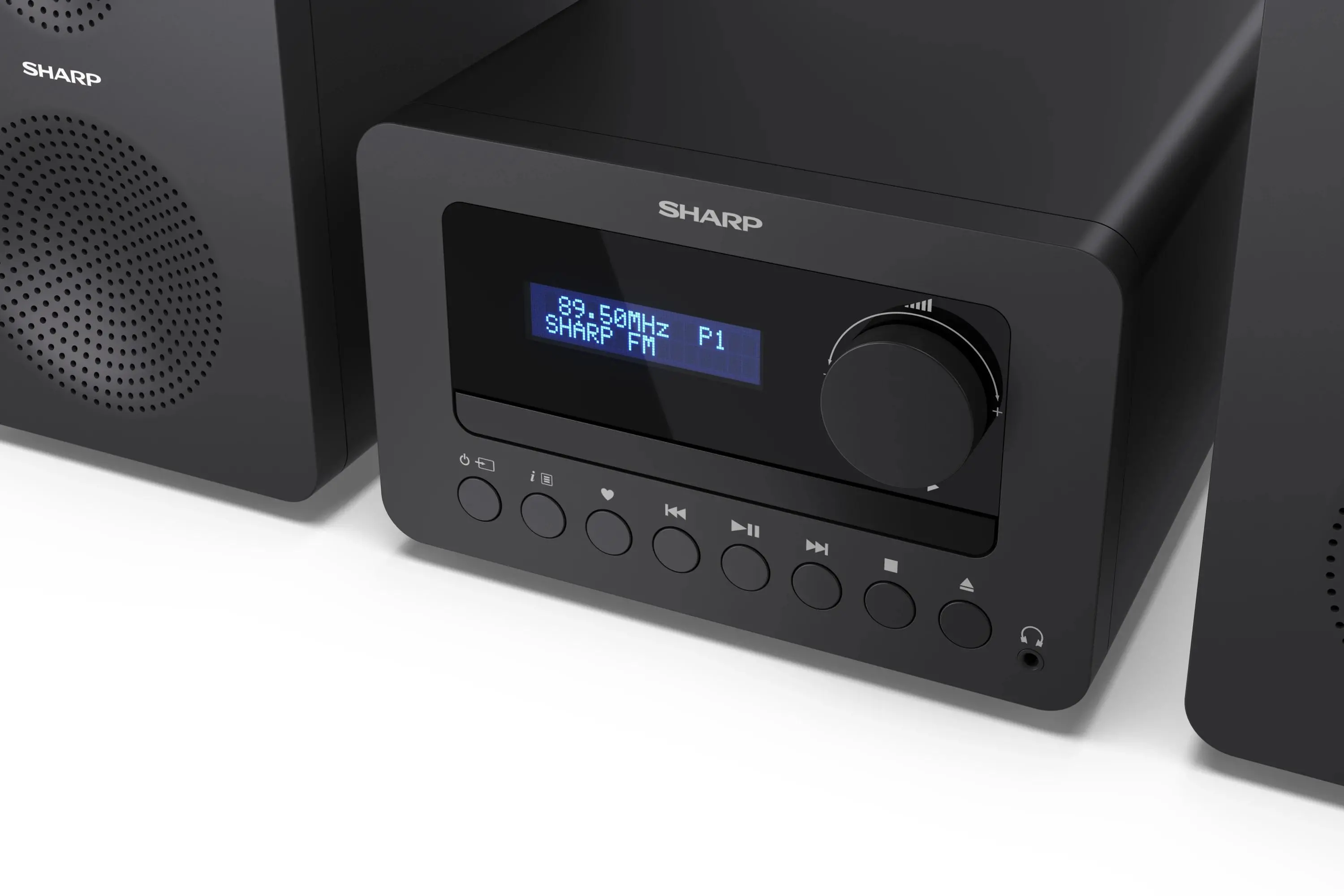 Wieża Sharp TOKYO XL-B514 20W Bluetooth Radio FM Czarny