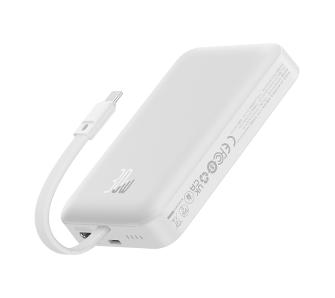 Powerbank Baseus P1002210B223-00 Magnetic Mini 10000mAh 30W MagSafe z kablem USB-C Biały