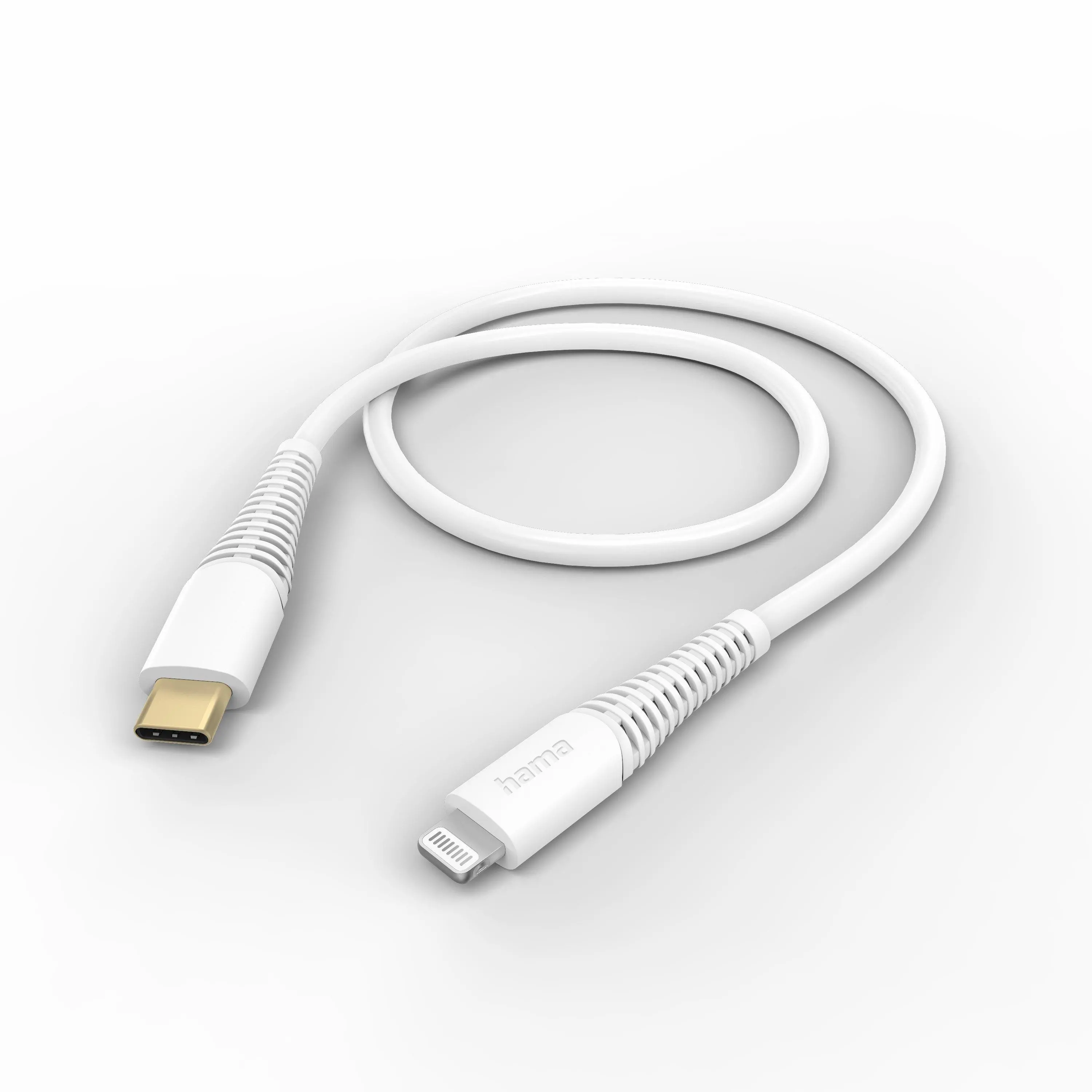 Kabel Hama Lightning do USB-C 1,5m Biały