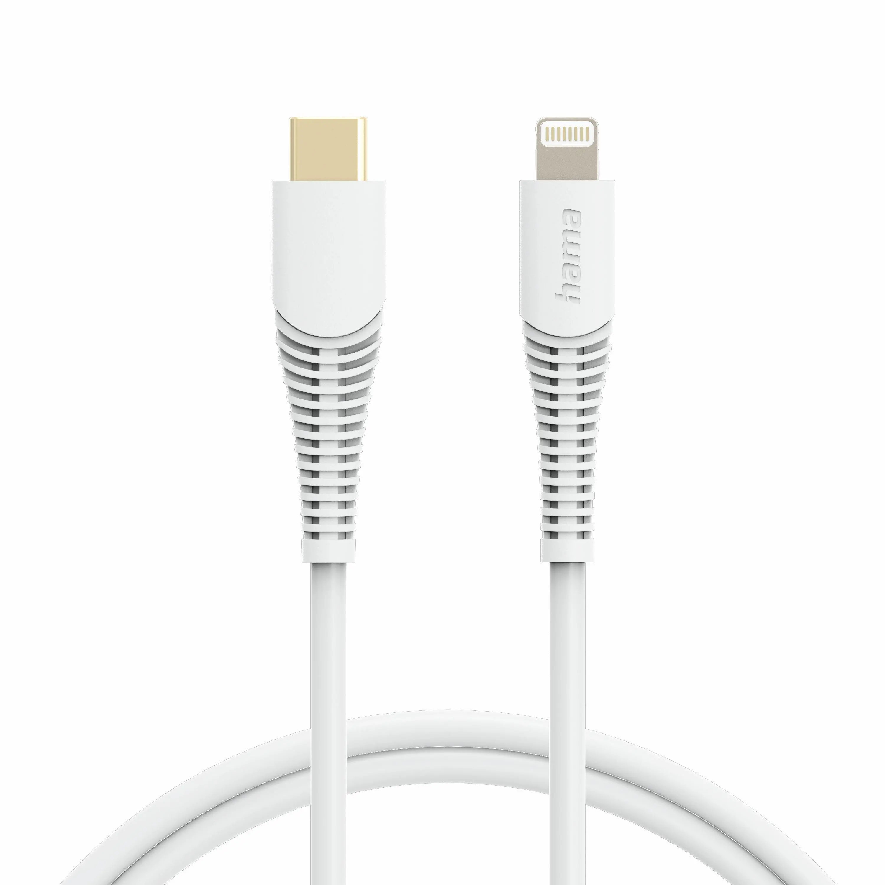 Kabel Hama Lightning do USB-C 1,5m Biały