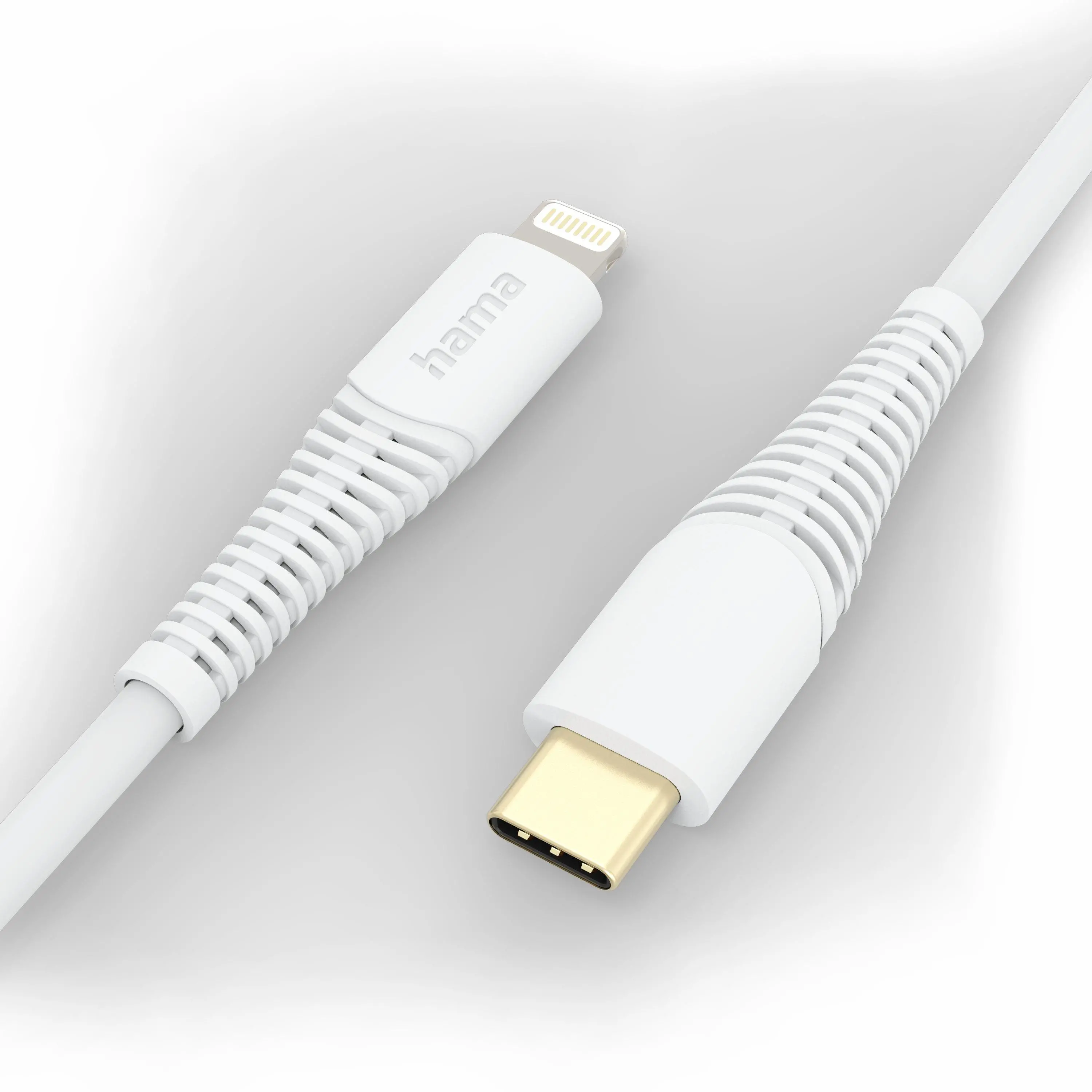 Kabel Hama Lightning do USB-C 1,5m Biały