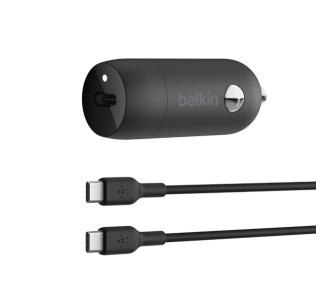 Ładowarka samochodowa Belkin USB-C 30 W + kabel USB-C na USB-C