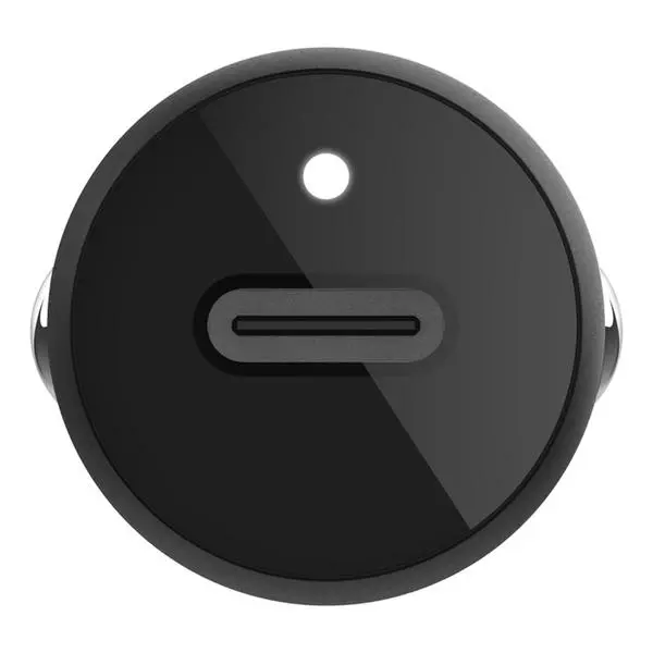 Ładowarka samochodowa Belkin USB-C 30 W kabel USB-C do USB-C Czarny