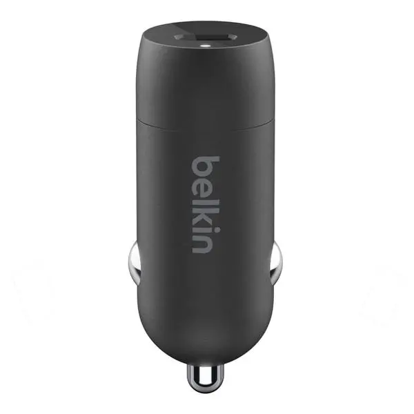 Ładowarka samochodowa Belkin USB-C 30 W kabel USB-C do USB-C Czarny