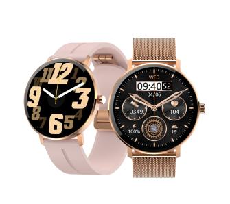 Smartwatch Kiano Watch Venus Złoty/Różowy