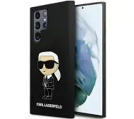 Karl Lagerfeld Silicone Ikonik do Samsung Galaxy S24 Ultra Czarny