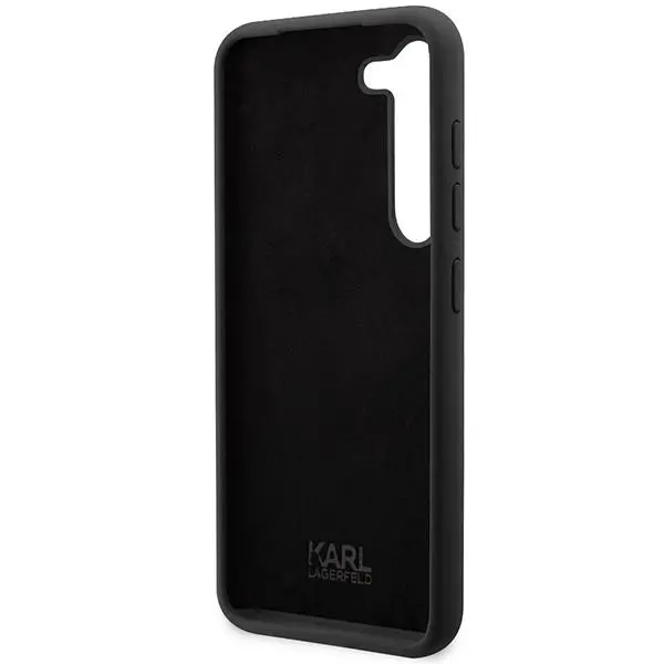 Etui Karl Lagerfeld Silicone Choupette do Samsung Galaxy S24 Czarny