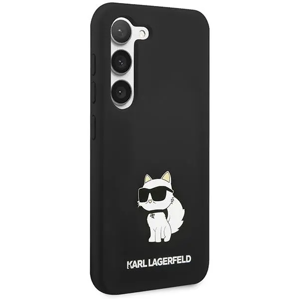 Etui Karl Lagerfeld Silicone Choupette do Samsung Galaxy S24 Czarny