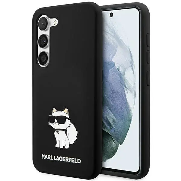 Etui Karl Lagerfeld Silicone Choupette do Samsung Galaxy S24 Czarny