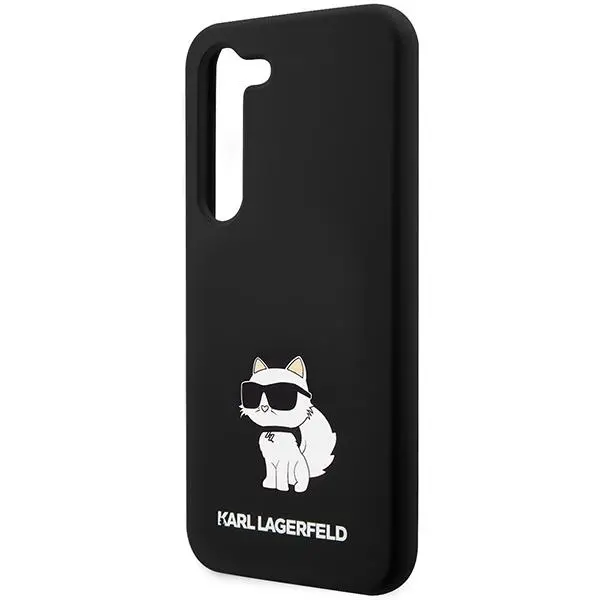 Etui Karl Lagerfeld Silicone Choupette do Samsung Galaxy S24 Czarny