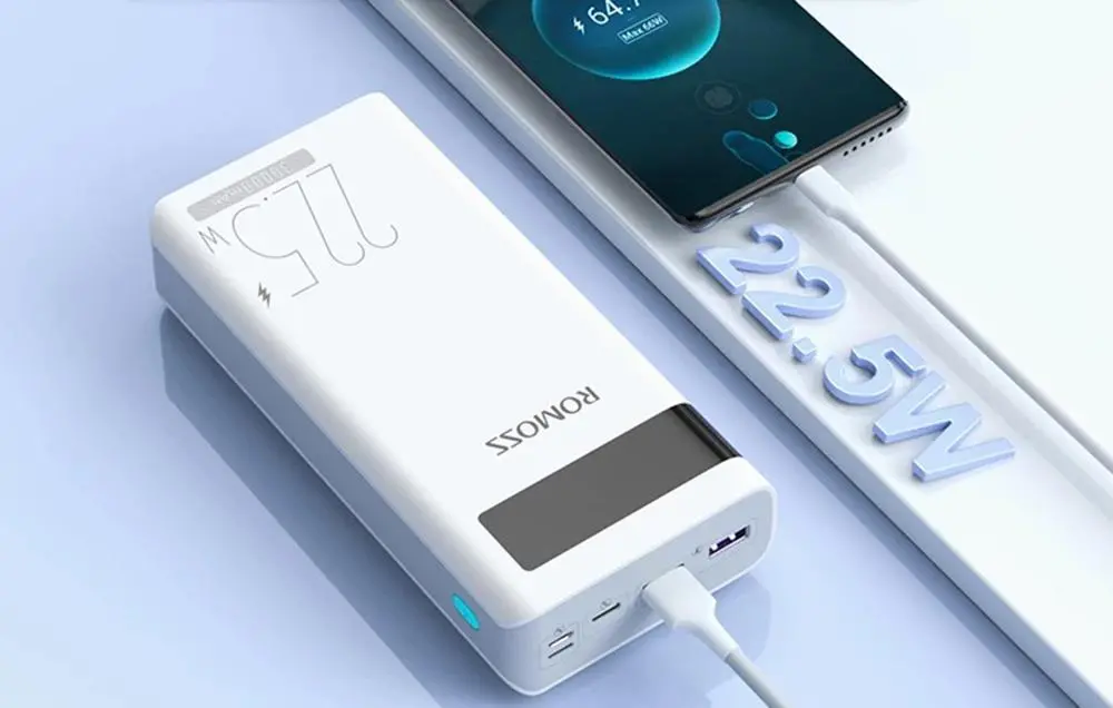 Powerbank Romoss Sense 8PF 30000mAh 22.5W Biały