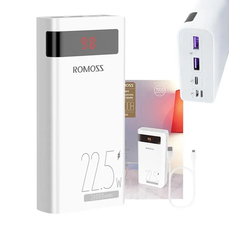 Powerbank Romoss Sense 8PF 30000mAh 22.5W Biały