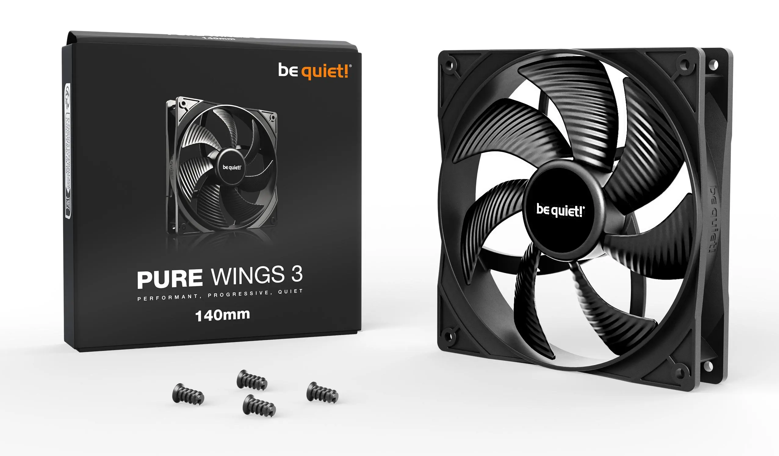 Wentylator be quiet! Pure Wings 3 140mm Czarny