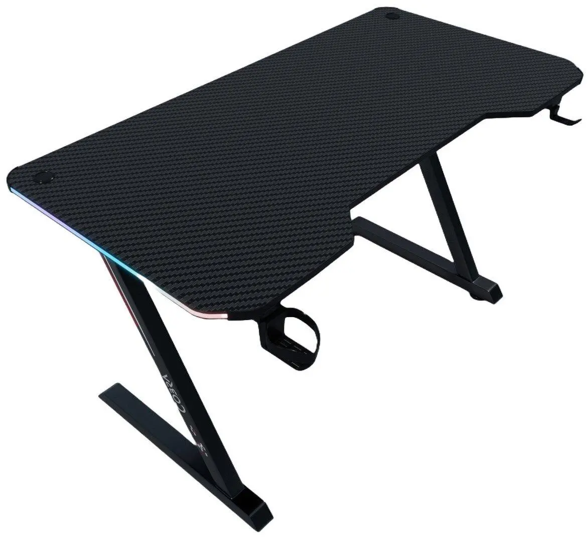 Biurko Cobra CRF4576RGB 120cm Czarny