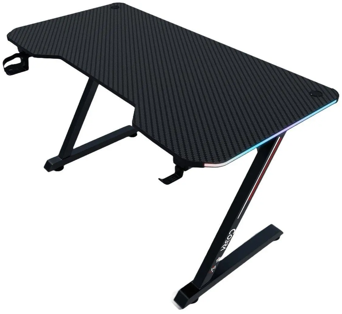 Biurko Cobra CRF4576RGB 120cm Czarny