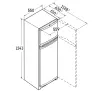 Lodówka Liebherr CTele 2131 124,1cm Srebrny