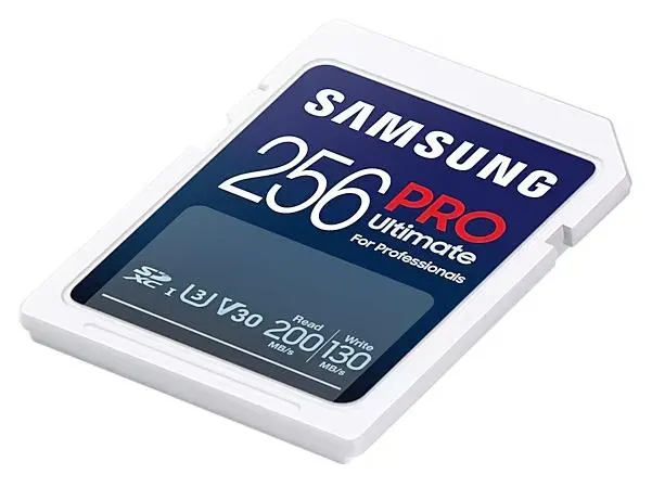 Karta pamięci Samsung PRO Ultimate 2023 SD 256GB 200/130MB/s U3 V30 + czytnik