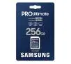 Karta pamięci Samsung PRO Ultimate 2023 SD 256GB 200/130MB/s U3 V30 + czytnik