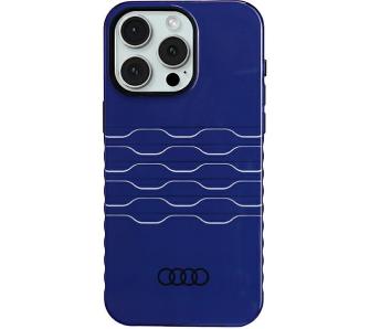 Etui AUDI IML MagSafe Case AU-IMLMIP15PM-A6/D3-BE do iPhone 15 Pro Max (niebieski)
